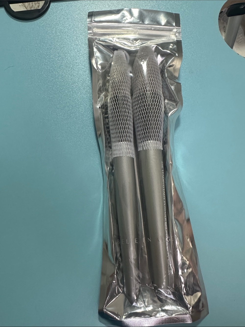 Belle en Argent Bronze & Buff Brush Duo